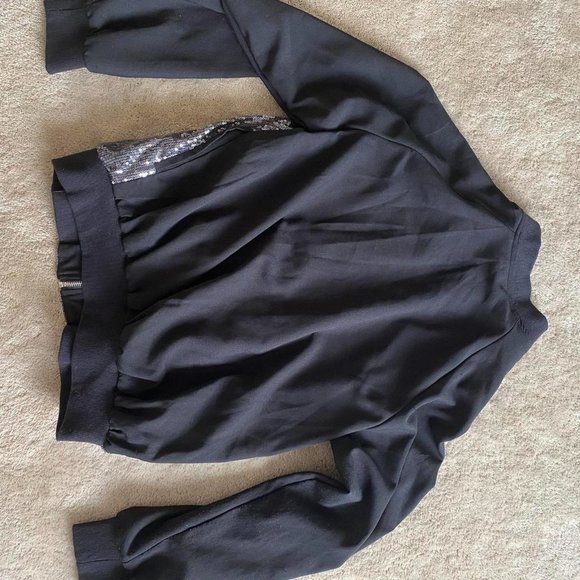 Star Wars Black and Silver Sequin Jacket - Picture 3 of 4